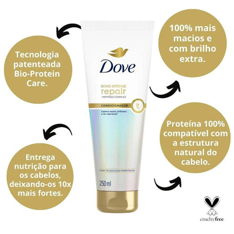 Condicionador Dove Bond Intense Repair 250ml