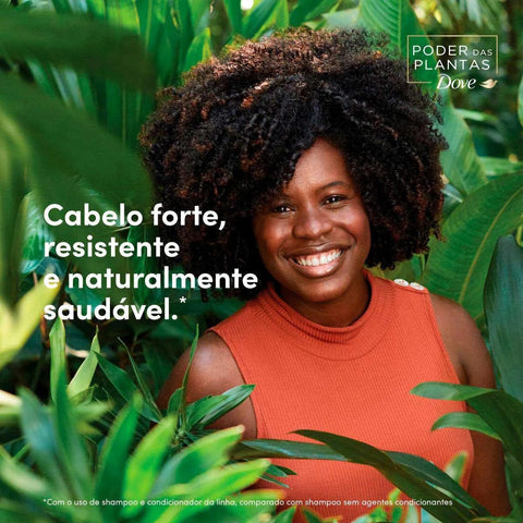 Condicionador Dove Poder Das Plantas Força + Bambu 300Ml