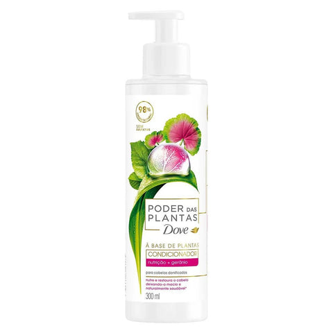 Condicionador Dove Poder Das Plantas Nutriçaõ 300Ml