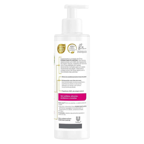 Condicionador Dove Poder Das Plantas Nutriçaõ 300Ml