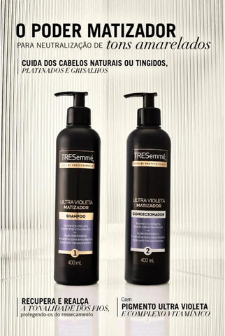 Condicionador Matizador Tresemmé Ultra Violeta 400ml