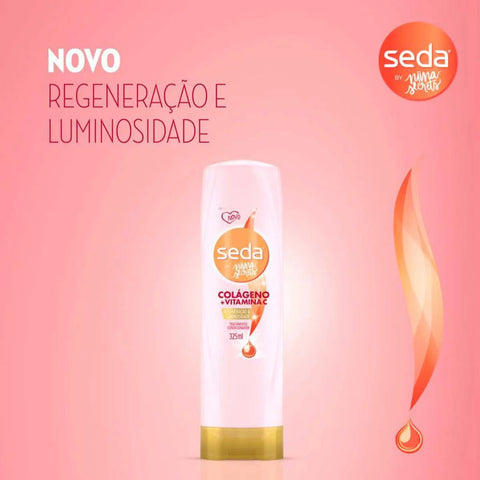 Condicionador Seda By Niina Secrets Colágeno e Vitamina C 325Ml