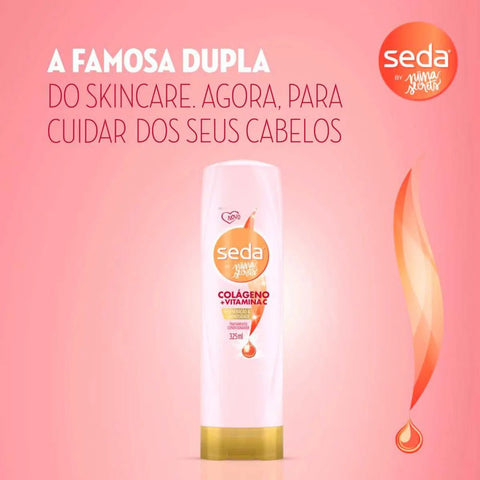 Condicionador Seda By Niina Secrets Colágeno e Vitamina C 325Ml
