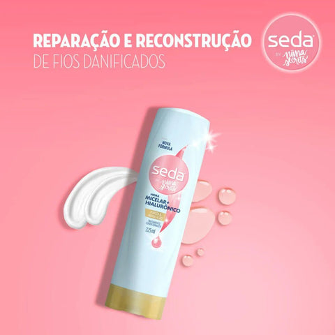Condicionador Seda Hidratação Micelar Flor de Lotus By Niina Secrets 325Ml