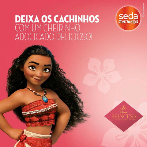 Condicionador Seda Infantil Moana Juntinhos Cachos 300 Ml