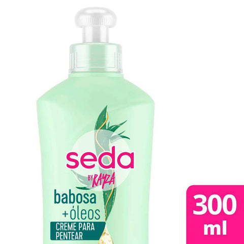 Creme de Pentear Seda Babosa + Óleos Rayza Nicácio 300Ml