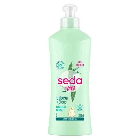 Creme de Pentear Seda Babosa + Óleos Rayza Nicácio 300Ml