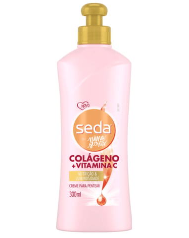 Creme de Pentear Seda By Niina Secrets Colágeno e Vitamina C 300Ml
