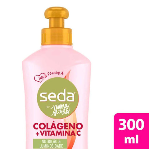 Creme de Pentear Seda By Niina Secrets Colágeno e Vitamina C 300Ml