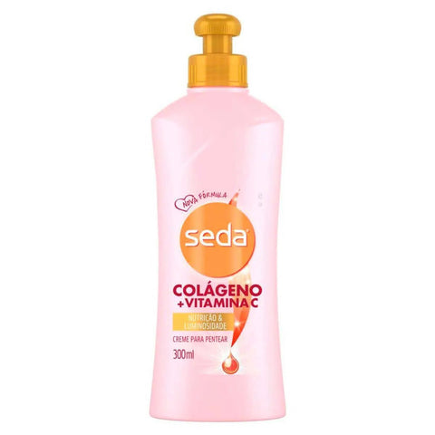 Creme de Pentear Seda By Niina Secrets Colágeno e Vitamina C 300Ml
