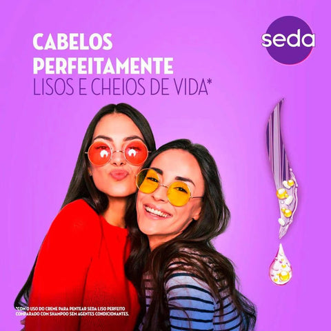 Creme de Pentear Seda Liso Perfeito 300Ml