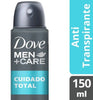 Desodorante Masculino Dove Men + Care Clean Comfort, Aerossol, 1 Unidade Com 150Ml