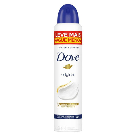 Desodorante Antitranspirante Feminino Dove Original, Aerossol, 1 Unidade Com 250Ml
