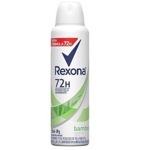 Desodorante Antitranspirante Feminino Rexona Motionsense Bamboo, Aerossol, 1 Unidade Com 150Ml
