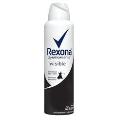 Desodorante Antitranspirante Feminino Rexona Motionsense Invisible, Aerossol, 1 Unidade Com 150Ml