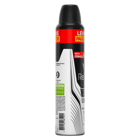 Desodorante Antitranspirante Masculino Rexona Men Invisible, Aerossol, 1 Unidade Com 250Ml