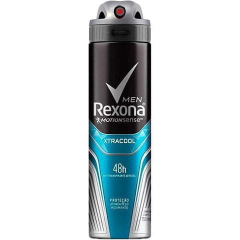 Desodorante Antitranspirante Masculino Rexona Men Xtracool, Aerossol, 1 Unidade Com 150Ml