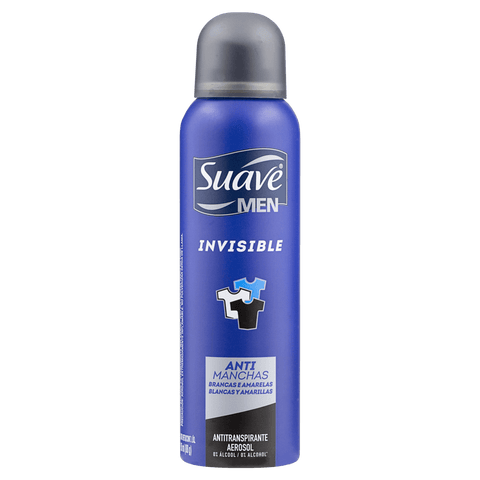 Desodorante Antitranspirante Suave Men Invisible, Aerossol Com 150Ml