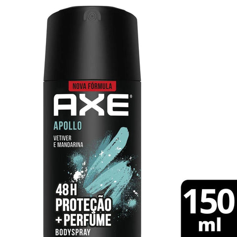 Desodorante Axe Body Spray Apollo, Aerossol, 1 Unidade Com 150Ml