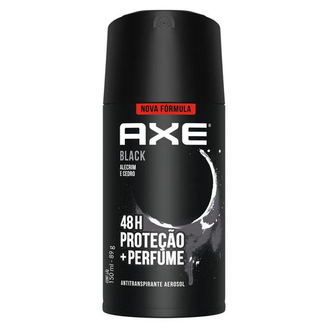 Desodorante Axe Body Spray Black, Spray, 1 Unidade Com 150Ml
