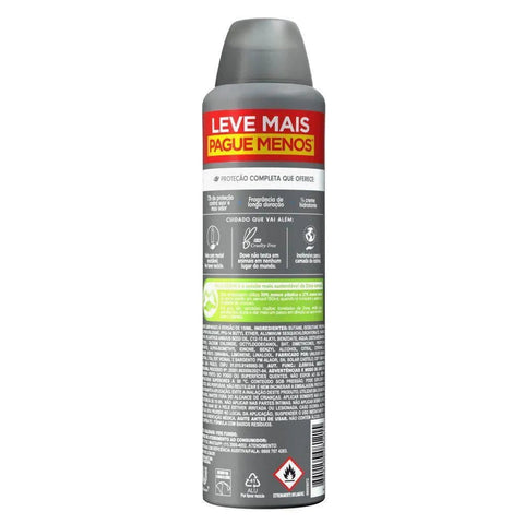 Desodorante Masculino Dove Men + Care Cuidado Total Aerossol, 1 Unidade Com 250Ml