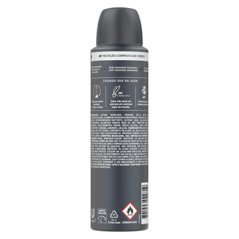 Desodorante Masculino Dove Men + Care Invisible Dry, Aerossol, 1 Unidade Com 150Ml