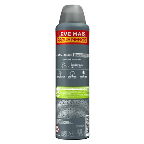 Desodorante Masculino Dove Men + Care Invisible Dry, Aerossol, 1 Unidade Com 250Ml, Leve Mais Pague Menos