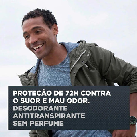 Desodorante Masculino Dove Men + Care Sem Perfume, Aerossol, 1 Unidade Com 150Ml
