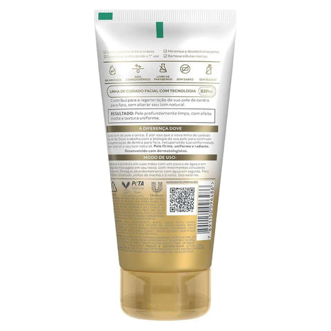 Gel de Limpeza Facial Dove Regenerative Efeito Matte & Antioleosidade 150ml