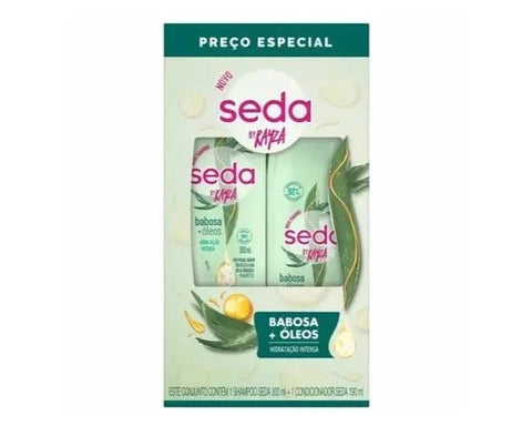 Kit Shampoo Seda Babosa Ol 300ml+Cond 190ml