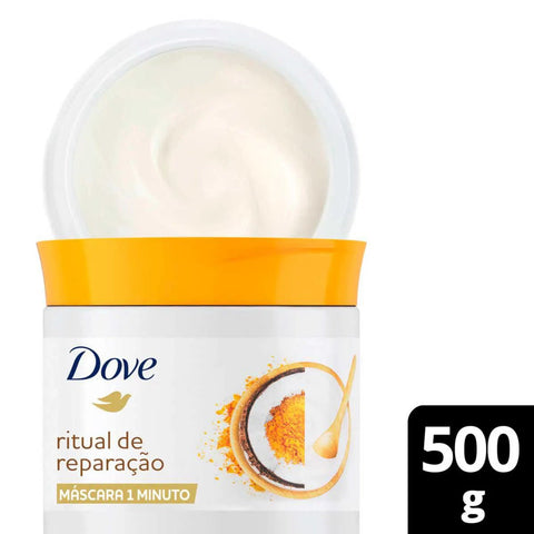 Máscara Capilar Dove 1 Minuto Ritual de Reparação Pote Com 500G