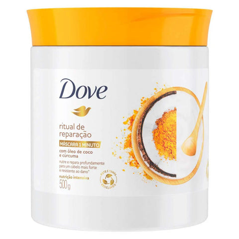 Máscara Capilar Dove 1 Minuto Ritual de Reparação Pote Com 500G