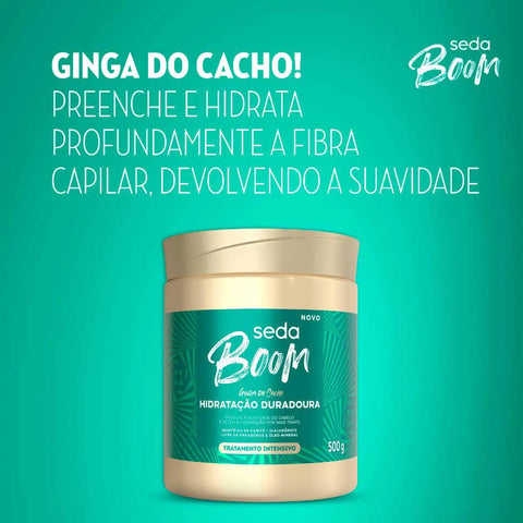 Máscara de Tratamento Seda Boom Hidratação Profunda Dos Fios 500G