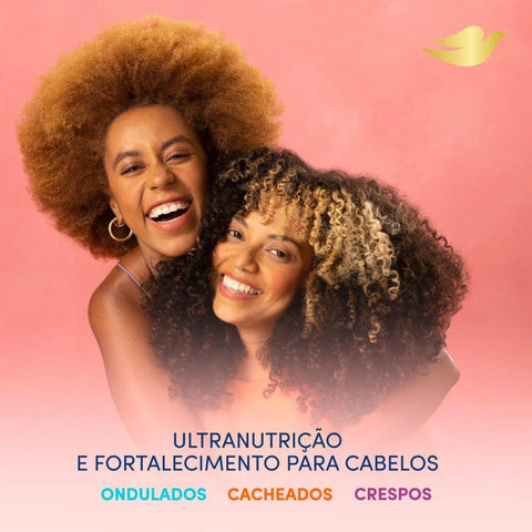 Máscara Para Tratamento Dove Texturas Reais Ondulados, Cacheados e Crespos 500G