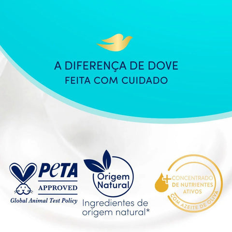 Máscara Para Tratamento Dove Texturas Reais Ondulados, Cacheados e Crespos 500G