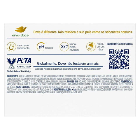 Sabonete Dove Erva Doce+Camo 90G