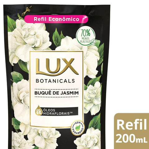 Sabonete Lux Botanicals Buquê de Jasmim, Refil, Líquido Com 200Ml