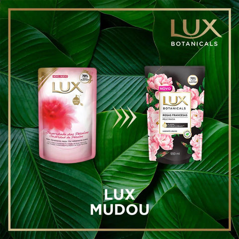 Sabonete Lux Botanicals Rosas Francesas, Refil, Líquido Com 200Ml