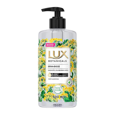 Sabonete Para Mãos Lux Botanicals Erva-Doce, Líquido Com 500Ml