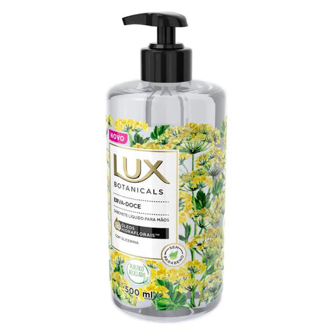 Sabonete Para Mãos Lux Botanicals Erva-Doce, Líquido Com 500Ml