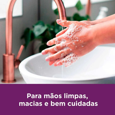 Sabonete Para Mãos Lux Botanicals Essências Do Brasil Dama-Da-Noite, Refil, Líquido, 1 Unidade Com 240Ml