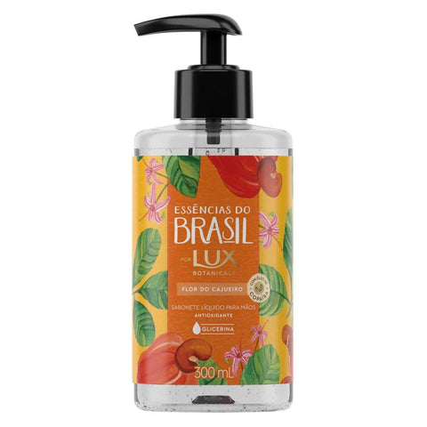 Sabonete Para Mãos Lux Botanicals Essências Do Brasil Flor Do Cajueiro, Líquido, 1 Unidade Com 300Ml