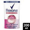 Unilever Sabonete Rexona Orchid Fresh, Refil, Líquido, 1 Unidade Com 200Ml
