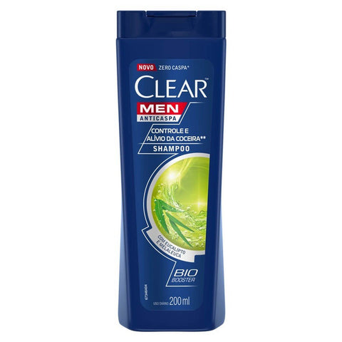 Shampoo Anticaspa Clear Men Controle Da Coceira 200Ml