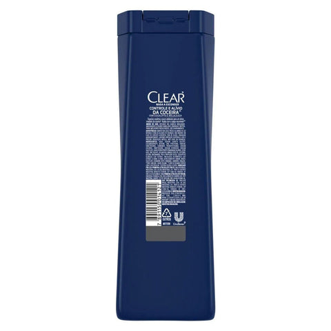 Shampoo Anticaspa Clear Men Controle Da Coceira 400Ml