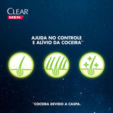 Shampoo Anticaspa Clear Men Controle Da Coceira 400Ml