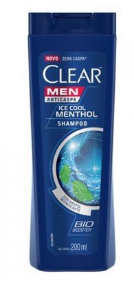 Shampoo Anticaspa Clear Men Ice Cool Menthol 1 Unidade Com 200Ml