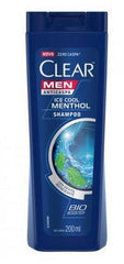 Shampoo Anticaspa Clear Men Ice Cool Menthol 1 Unidade Com 200Ml