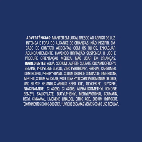 Shampoo Anticaspa Clear Men Ice Cool Menthol 1 Unidade Com 200Ml