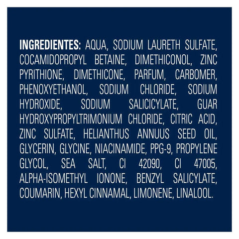 Shampoo Anticaspa Clear Men Ice Cool Menthol 400Ml